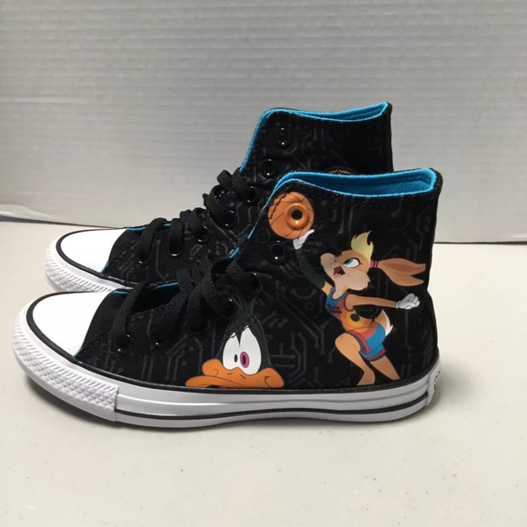 Converse x Space Jam- A New Legacy Chuck Taylor All Star 172485C Black M3.5/W5.5 - Picture 3 of 12